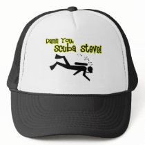 Damn You, Scuba Steve Trucker Hats