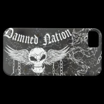 Damned Nation White Skull casemate cases