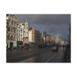 amsterdam,damrak,rain,rainy
