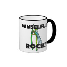 Damselflies Rock Coffee Mugs