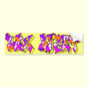 Dan Bizet Old School Graffiti Pict016 bumper stickers