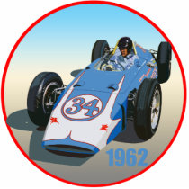 Dan Gurney 1962 Indy Photo Cut Out