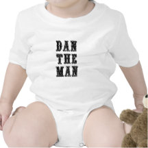 Dan the Man Rompers