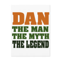 Dan - the Man, the Myth, the Legend! postcards by aesthete Dan - the Man, the Myth, the Legend! postcards