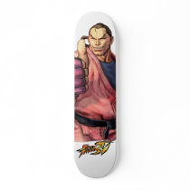 Dan With Thumb Up Custom Skate Board