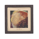 Danaë by Gustav Klimt Tiled Box Premium Trinket Boxes