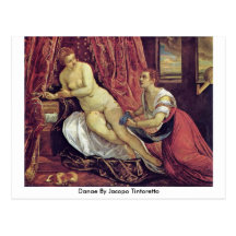 Danae By Jacopo Tintoretto Post Cards