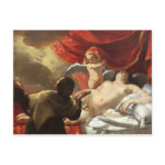 Danae by Jacques Blanchard in 1633 Postcards
