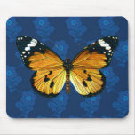 Danaus chrysippus butterfly mouse pads