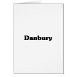 Danbury Classic t shirts Greeting Card