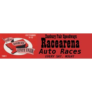 Danbury Fair Racearena Bumper Sticker bumpersticker