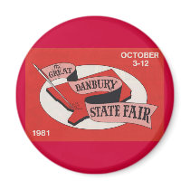 Danbury State Fair Button magnets