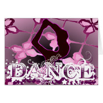 Dance 01 greeting card
