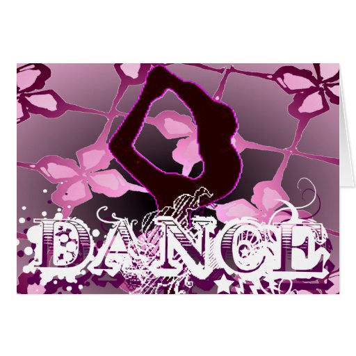 Dance 01 greeting card