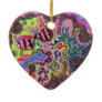 "Dance" Abstract Art Christmas Tree Ornaments