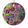 "Dance" Abstract Art Christmas Tree Ornament
