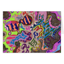 "Dance" Abstract Greeting Card
