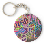 "Dance" Abstract Key Chains