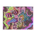 "Dance" Abstract Postcard
