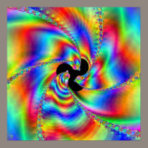 Dance Addiction. poster print fractal posters