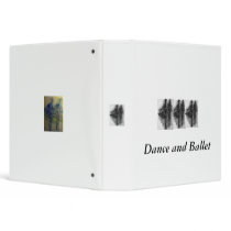 Dance and Ballet binders by FieldofDreams Dance and Ballet binders
