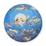 Dance Around the Moon by C. Doyle Refrigerator Magnets