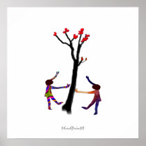 Dance Around Tree Poster