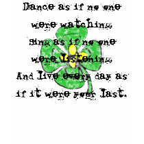 Dance As If No One Were Watching t-shirts by samack Dance As If No One Were Watching t-shirts