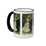 Dance at Bougival by Pierre Auguste Renoir mugs