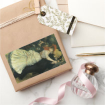 Dance at Bougival by Pierre Auguste Renoir Stickers