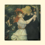 Dance at Bougival by Renoir, Vintage Impressionism magnets
