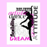 Dance Attitude Poster posters