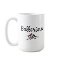 Dance Ballerina 2 sided Mug by justdahl Dance Ballerina 2 sided Mug