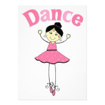 Dance Ballerina Custom Invitation