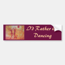 Dance Bumper Stickers