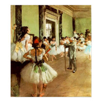 Dance Class Canvas Print