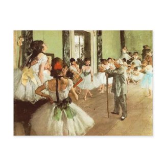 Dance Class Postcard 2 postcard