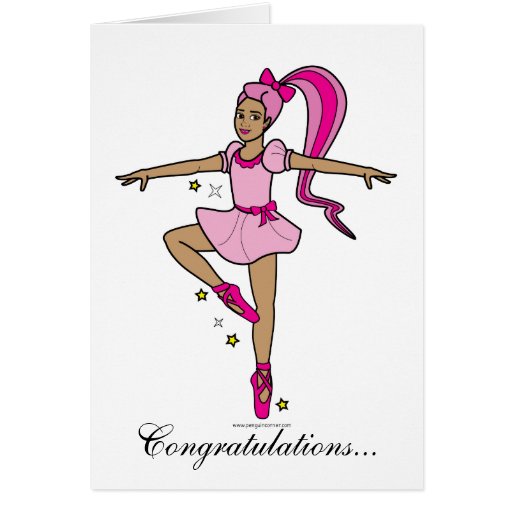 Dance Competition Congratulations! Cards