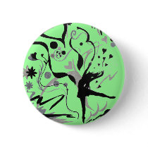 Dance Crazy! Pinback Button