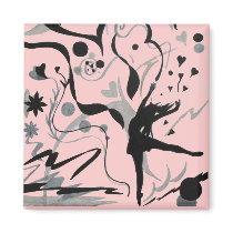Dance Crazy! magnets