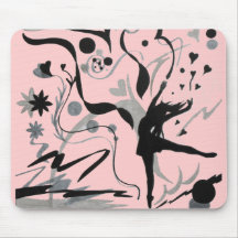 Dance Crazy! Mousepads