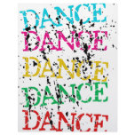 Dance Dance Colourful Stylish Grudge Custom Letterhead