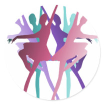 Dance Dance Dance Sticker