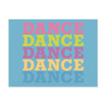 Dance Dance Post Card