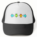 Dance Dance Revolution hats