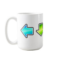Dance Dance Revolution mugs