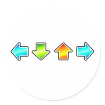 Dance Dance Revolution stickers by thehatch Dance Dance Revolution stickers