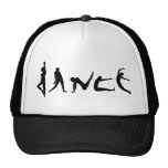 Dance Dancing Silhouette Design Trucker Hat
