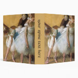 Dance Examination by Edgar Degas 3 Ring Binders