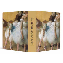 Dance Examination by Edgar Degas 3 Ring Binders
